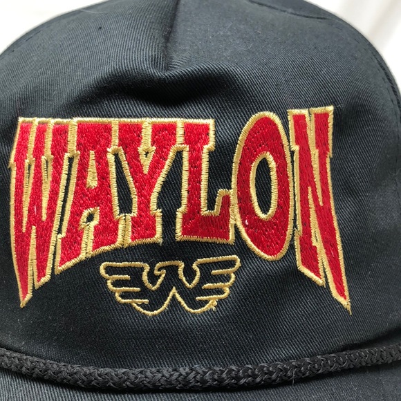 Waylon Jennings Trucker Hat 